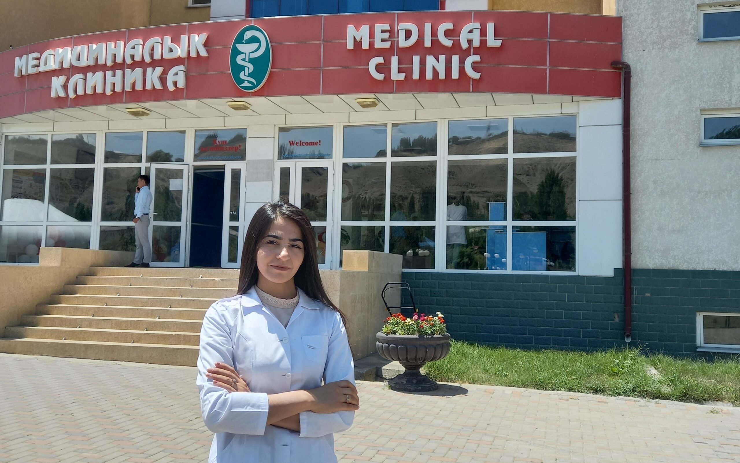 Malikha, Afghan refugee, studies at medical university in Kyrgyzstan thanks to DAFI scholarship