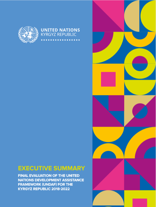 UNDAF Evaluation Executive Summary Report Cover