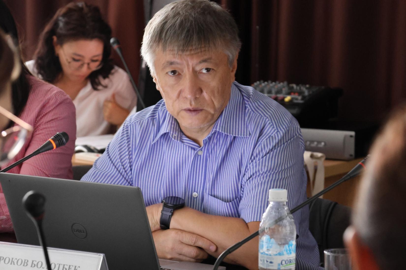 Bolot Orokov,  the National Representative of the International Labor Organization