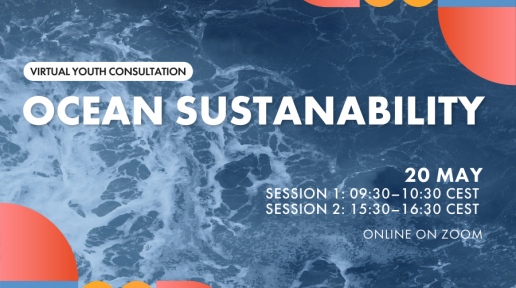 Youth Consultation on Ocean Sustainability flyer