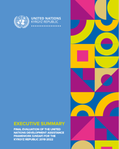 UNDAF Evaluation Executive Summary Report Cover