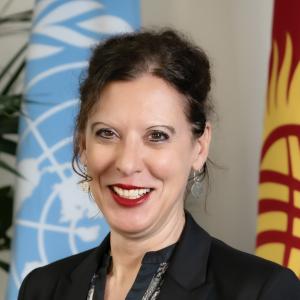 UN Resident Coordinator Antje Grawe